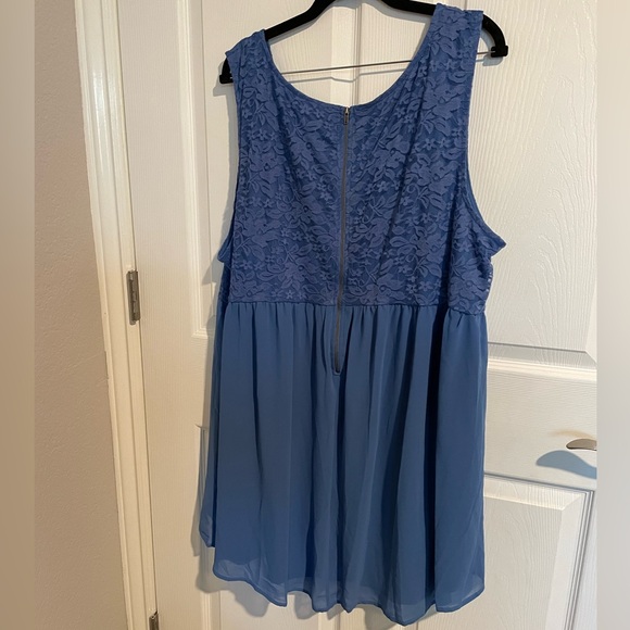 Torrid Dusty Blue Top - Picture 3 of 3